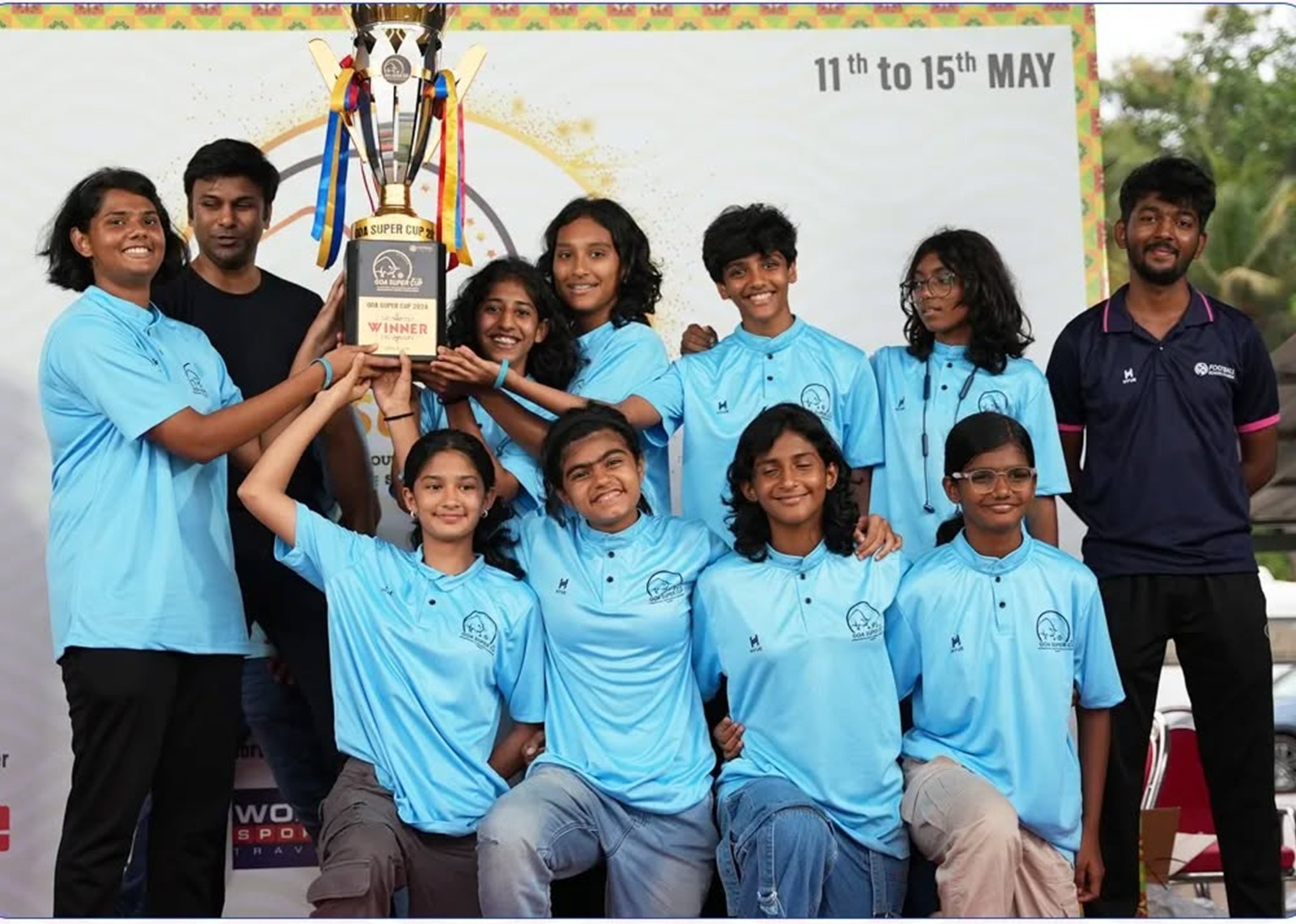 Graduate in cap and gown